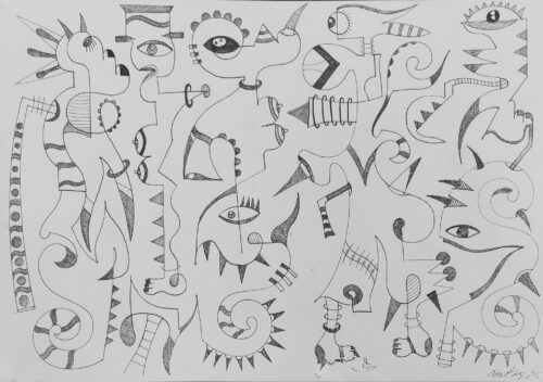 The girl with the strong personality